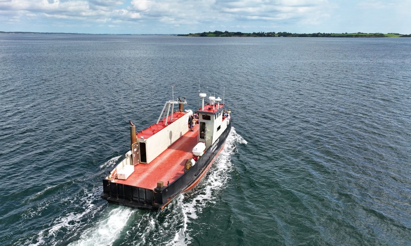En af ugens udflugter går til den smukke ø Barsø.